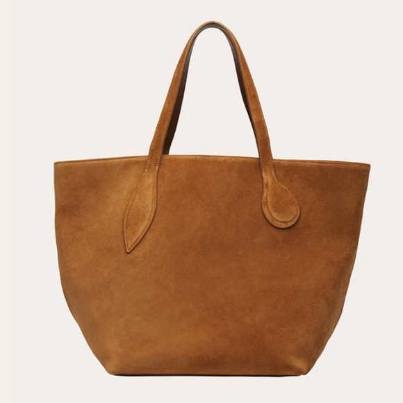 little liffner Handbags - Little Liffner- SPROUT TOTE RHUM SUEDE